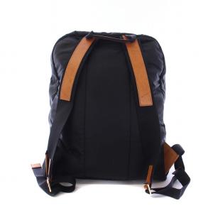 PAUL SMITH リュックサック デイパック バッグ ナイロン レザー 黒 ブラック