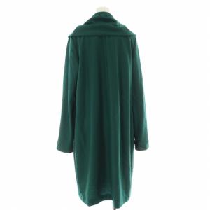 SYBILLA コート ウール ミドル ビッグカラー M 緑 グリーン