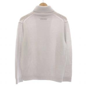 EDIFICE 20AW セーター ニット ウール タートルネック 長袖 L ライトグレー