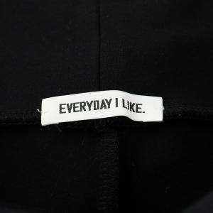 EVERYDAY I LIKE 22AW Warm Zip レギンス 38 M 黒 ブラック /AN25