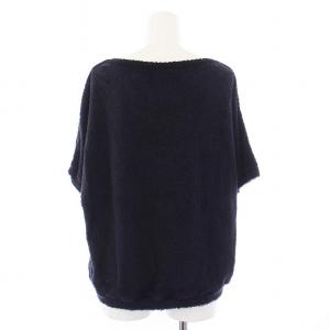 MADISONBLUE 22SS パイル地 セットアップ 上下 カットソー 半袖 ショートパンツ 01 S 紺 ネイビー MB221-7008