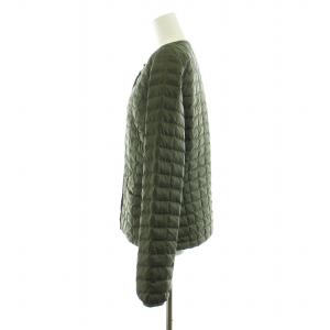 THE NORTH FACE 中綿ジャケット キルティング ロゴ M カーキ