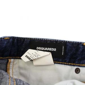 DSQUARED2 14AW Classic kenny twist jean デニムパンツ ジーンズ パッチワーク ダメージ加工 44 S 青