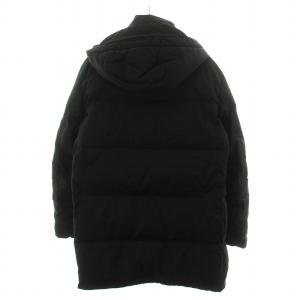 HUGO BOSS ダウンコート フード付き アウター IT46 M 黒 ブラック
