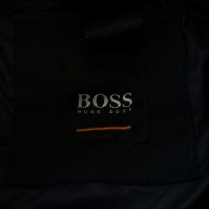 HUGO BOSS ダウンコート フード付き アウター IT46 M 黒 ブラック
