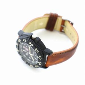 Luminox SERIES 腕時計 クォーツ アナログ レザーベルト 3針 黒 ブラック 茶 キャメル 3000/3900