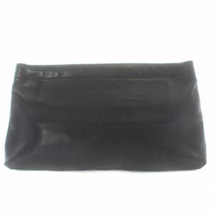 Acne Studios クラッチバッグ パーティバッグ レザー 黒 ブラック