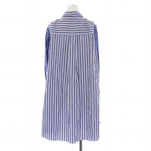 sacai 20SS Striped Layered Shirt Dress シャツワンピース 長袖 ミニ フェイクレイヤード ストライプ