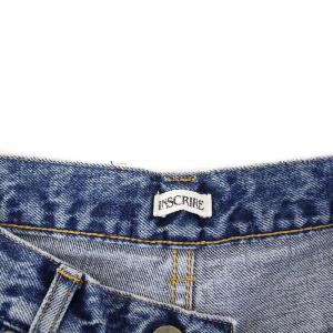 INSCRIRE JOURNAL STANDARD LESSAGE別注 リメイク風フレアデニムパンツ ジーンズ 34 XS