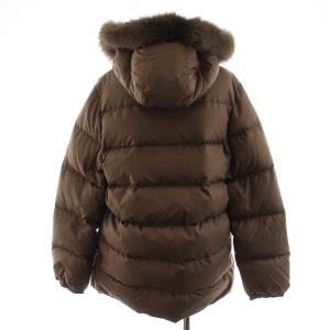 MONCLER 茶タグ ダウンジャケット 1 ブラウン