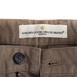 GOLDEN GOOSE DELUXE BRAND チノパンツ ジップフライ XS 茶 ブラウン