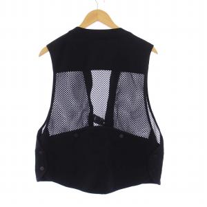 nonnative JOGGER VEST POLY MESH WITH FIDLOCK BUCKLE ベスト メッシュ 2 M 黒 ブラック