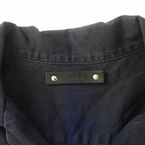 MINEDENIM Ombre Check Denim Open Collor SH オンブレチェック デニム オープンカラーシャツ