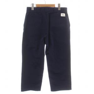 WTAPS ユニオントラウザーズコポツイル UNION TROUSERS COPO TWILL ワークパンツ ジップフライ 1 S 紺