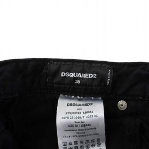 DSQUARED2 23AW ICON BOSTON JEAN BLACK BULL WASH デニムパンツ ジーンズ テーパード
