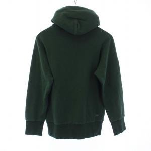 LOOPWHEELER  前V プルオーバー パーカー スウェット 長袖 M 緑 グリーン