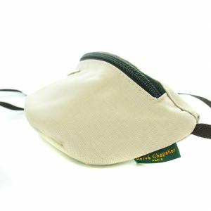 Hervé Chapelier コーデュラナイロンショルダーバッグ ポシェット XS マスティック 2851C
