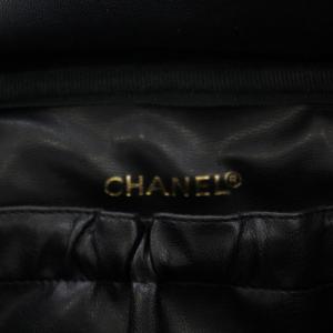 CHANEL ココマーク キャビアスキン バニティバッグ 化粧ポーチ 黒