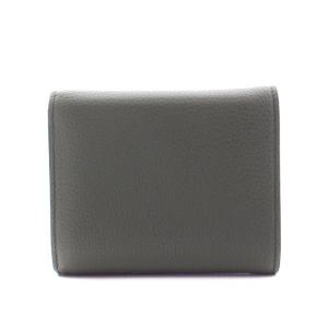 美品✨セリーヌ 三つ折り財布 スモールフォールデットマルチファンクション グレー セリーヌ/3つ折り財布/スモール フォールデッドマルチ