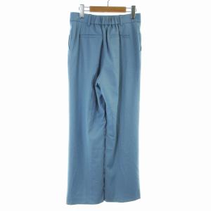 ANAYI スラックスパンツ ストレート センタープレス 38 M ライトブルー