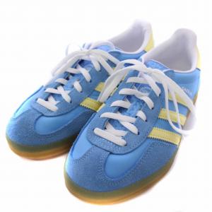 adidas Originals Gazelle Indoor スニーカー シューズ スエード US6.5 23.5cm 青 ブルー IE2960
