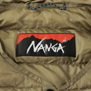 NANGA ダウンジャケット ナイロン アウター L ベージュ