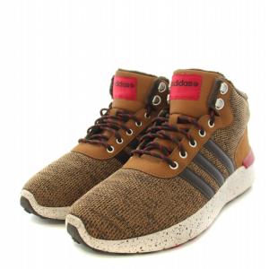 adidas Originals ライトレーサーミッド LITE RACER MID スニーカー シューズ ハイカット 裏地ボア レザー コットン US9.5