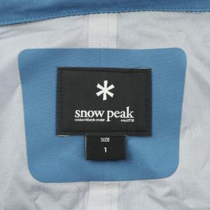 Snow Peak 3L Light Shell Trench ライド シェル トレンチ コート ロング丈 フード ナイロン