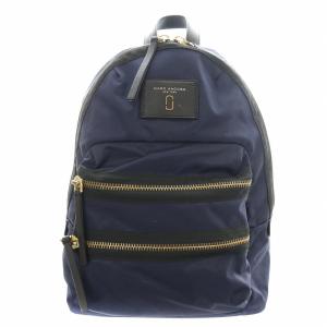 ナイロンバイカー Nylon Biker リュックサック デイパック 紺 ネイビー 黒 ブラック M0012700