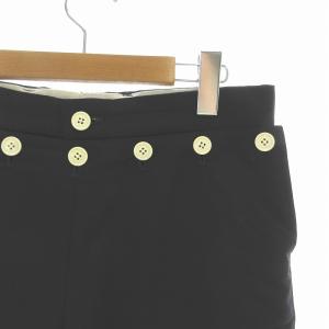 HYKE ハーフパンツ ウール 2 M ダークネイビー