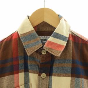 A BATHING APE ネルシャツ チェック S マルチカラー /NQ