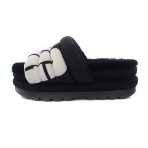 UGG ブラック スポーツサンダル 24cm 厚底 UGG アグ サンダル レディース ゴールデンスター 1136783