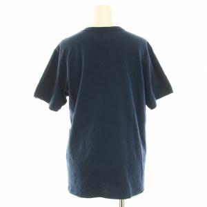 MAMMUT Tシャツ カットソー 半袖 クルーネック M 紺 ネイビー