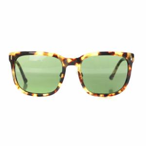 サングラス レオパード ヒョウ柄 プラスチック 5619 茶 ブラウン /AN23