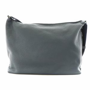 FURLA ICARO イカロ ショルダーバッグ レザー グレー 黒 ブラック 976644
