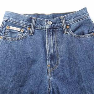 Calvin Klein 90s Loose デニムパンツ ジーンズ テーパード W24 インディゴ