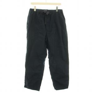 イージーパンツ スラックス ウエストゴム M 紺 ネイビー /BB
