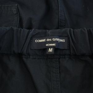 COMME des GARCONS HOMME イージーパンツ スラックス ウエストゴム M 紺 ネイビー /BB