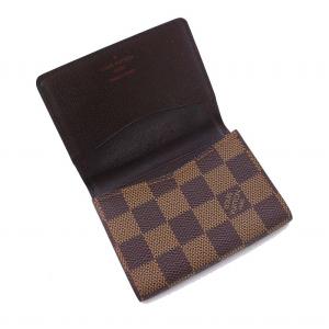 LOUIS VUITTON ダミエ アンヴェロップ カルトドゥ ヴィジット カードケース 名刺入れ 二つ折り N62920