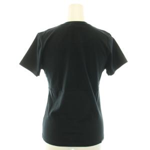 HYSTERIC GLAMOUR ガールプリントTシャツ カットソー クルーネック 半袖 ロゴプリント 缶バッチ付き 保存袋付き タグ付き FREE 黒 ブラック