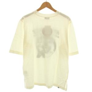 HYSTERIC GLAMOUR ガールプリントTシャツ カットソー クルーネック 半袖 保存袋付き タグ付き FREE 白 ホワイト 黒 ブラック