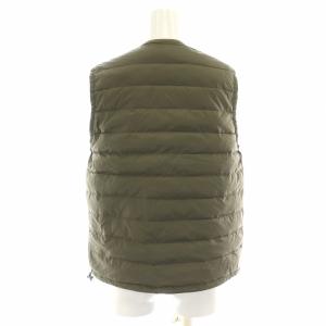 DANTON クルーネックインナーダウンベスト Crew Neck Inner Down Vest ジャケット ジレ シングル 36 S