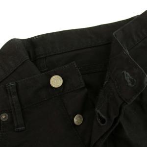 HYSTERIC GLAMOUR パンツ スキニー ボタンフライ ジップポケット M 黒 ブラック