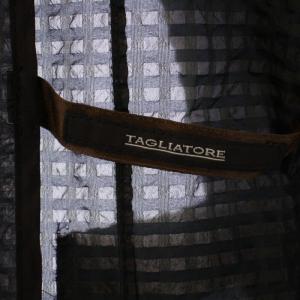 TAGLIATORE SAHARA テーラードジャケット ワッフル 46 ブラウン