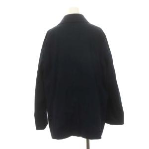 23区 ジャケット ダブル コットン 44 XL 紺 ネイビー