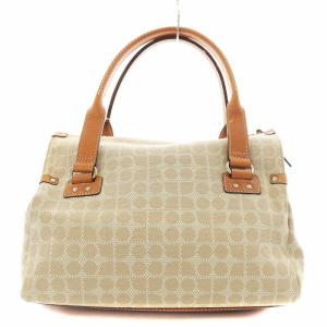 kate spade new york ハンドバッグ トートバッグ 総柄 ジャガード レザー ベージュ