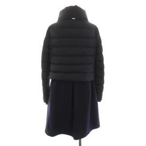 HERNO ダウンコート 38 ネイビー 45620-40277