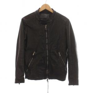 16AW overdye single riders シングルライダース ジャケット 革ジャン カウレザー