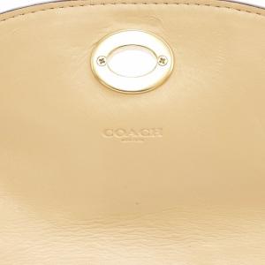 COACH パッチワーク ボディバッグ レザー ベージュ アイボリー 89962
