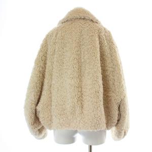 SNIDEL 22AW ショートボアコート ブルゾン ステンカラー F アイボリー SWFJ224047